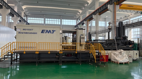Un buen precio. 16MPa Presión de funcionamiento sistemática Sistema de fundición a presión de magnesio 15000kN De trabajo pesado para mezcla sólida líquida en línea